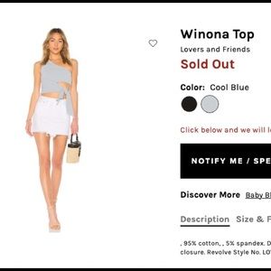 lovers and friends winona top from revolve
